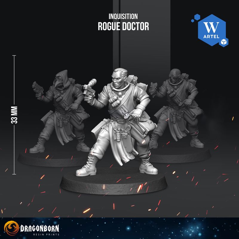 Rogue Doctor - Inquisition - Human Rogue Doctor - Inquisition - Human