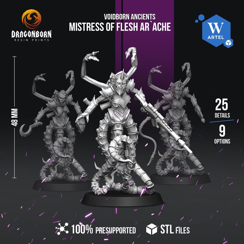 Mistress of Flesh Ar`ache - Voidborn Ancients
