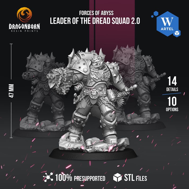 Leader of the Dread Squad 2.0 - Forces of Abyss - Chaos - Super Human