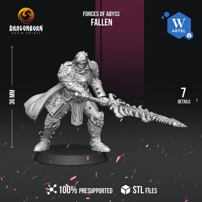 The Fallen Inquisitor - Forces of Abyss - Chaos - Human