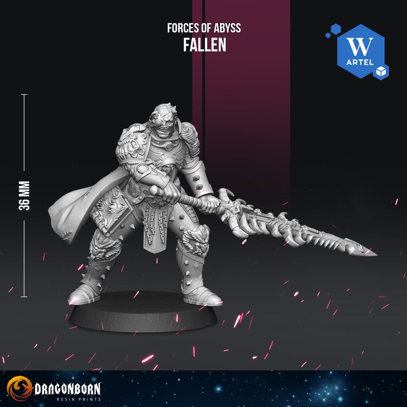 The Fallen Inquisitor - Forces of Abyss - Chaos - Human