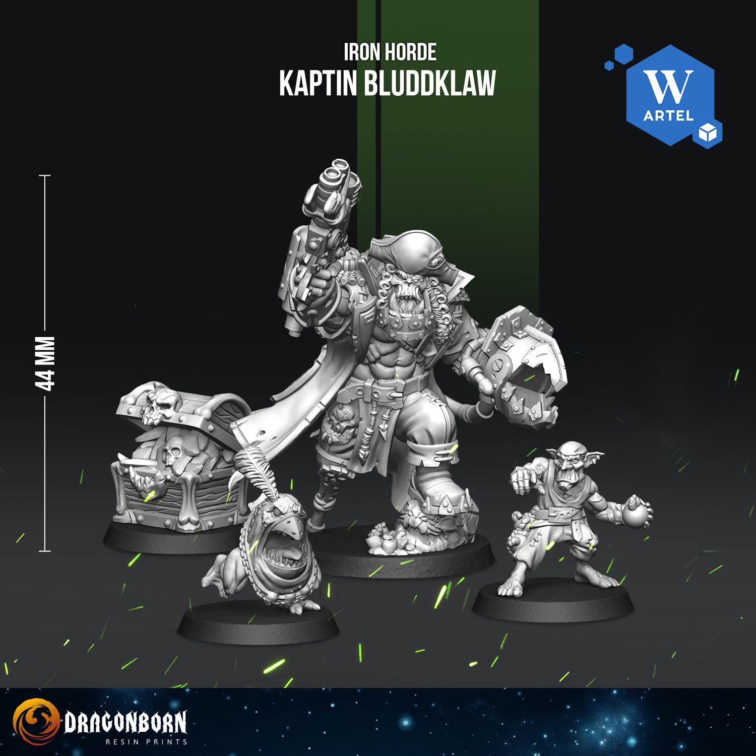 Kaptin Bluddklaw - Iron Horde - Orks
