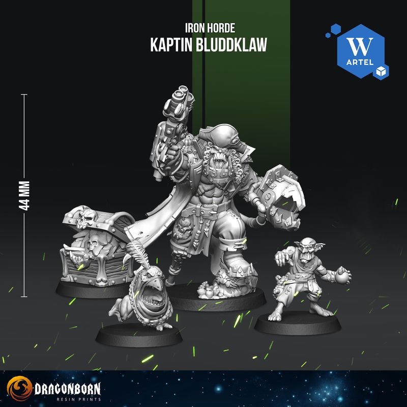 Kaptin Bluddklaw - Iron Horde - Orks