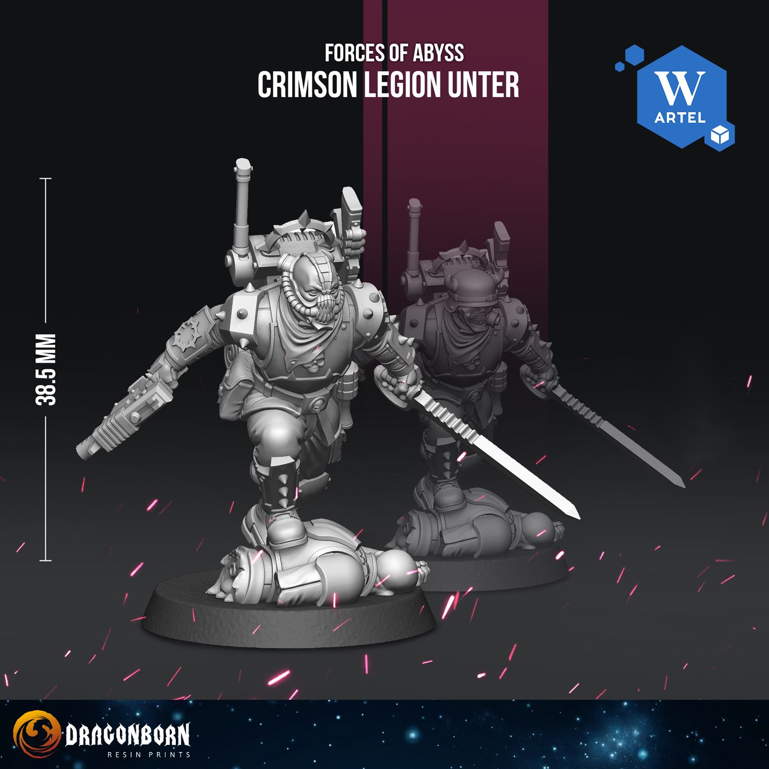 Crimson Legion Unter - Forces of Abyss - Chaos - Human