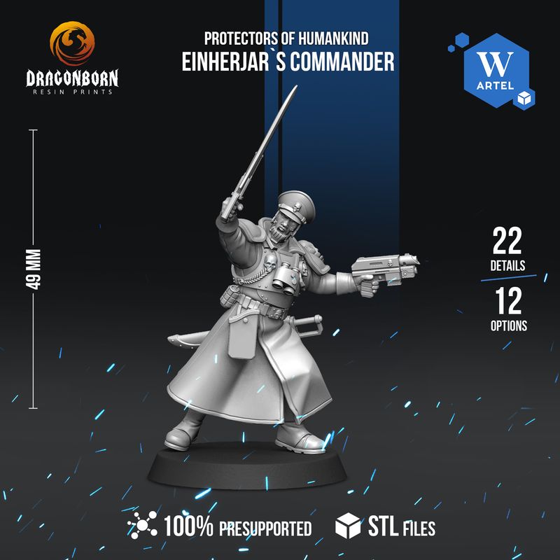 Einherjar`s Commander - Protectors of Humankind - Human