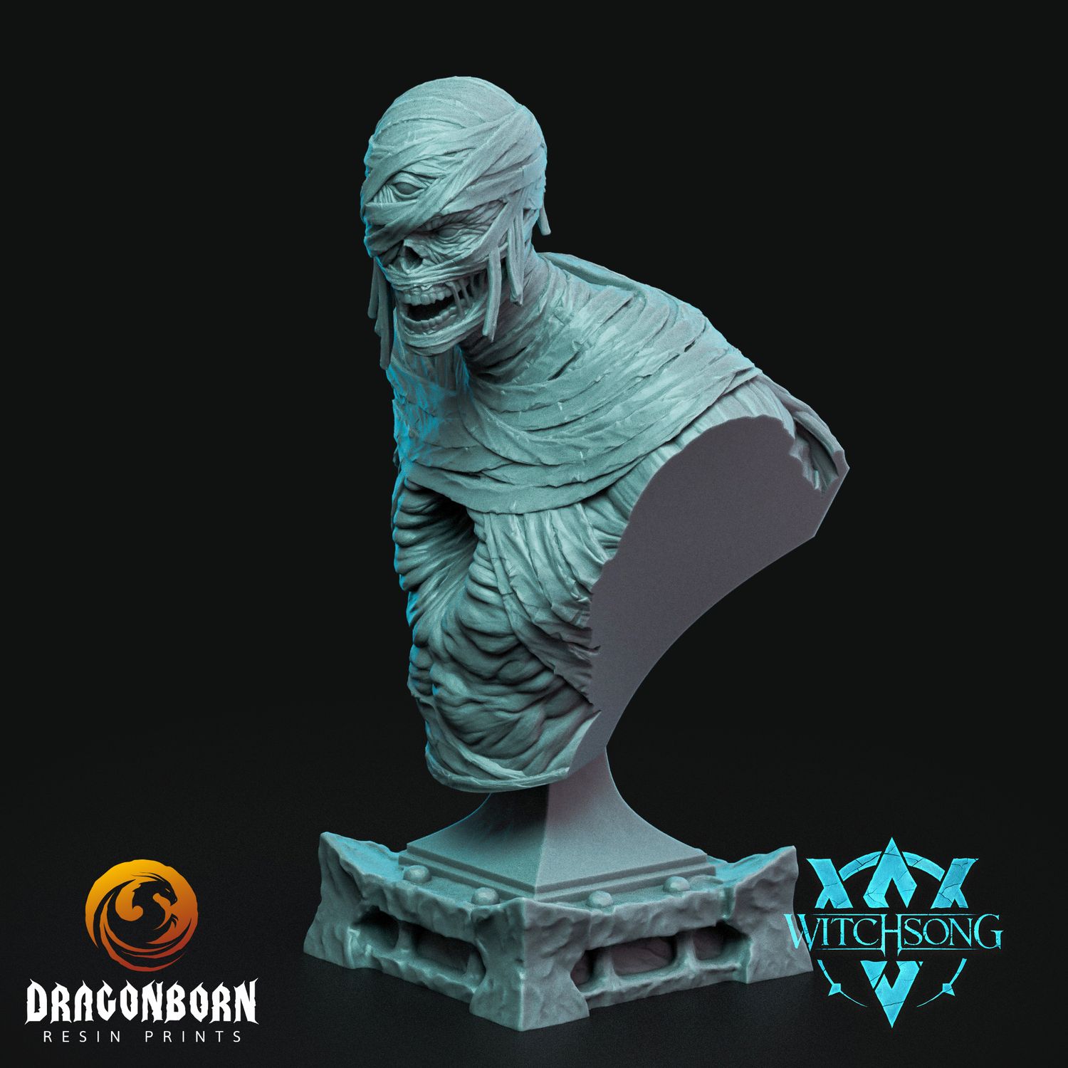 Desiccated Tyrant - Undead - Mummy King - Bust