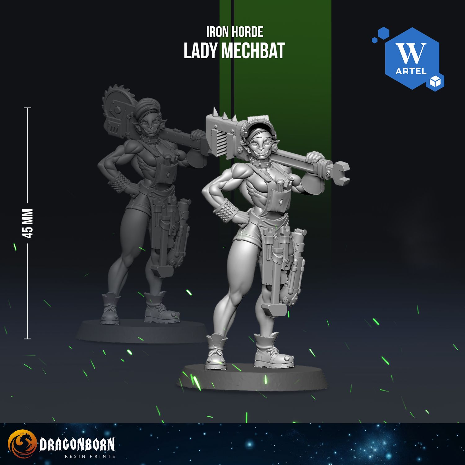 Lady Mechbat - Iron Horde - Orks