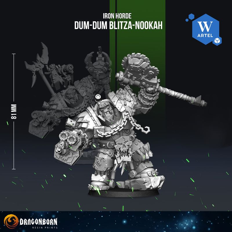 Dum-Dum Blitza-Nookah - Iron Horde - Orks