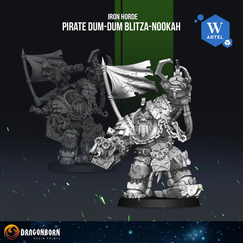 Pirate Dum-Dum Blitza-Nookah - Iron Horde - Orks