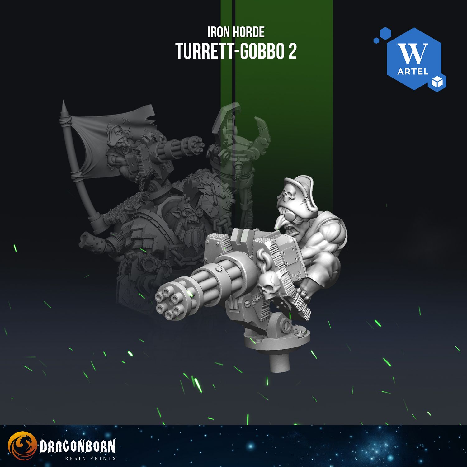 Turrett-Gobbo 2 - Iron Horde - Orks