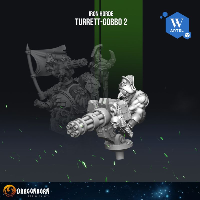 Turrett-Gobbo 2 - Iron Horde - Orks