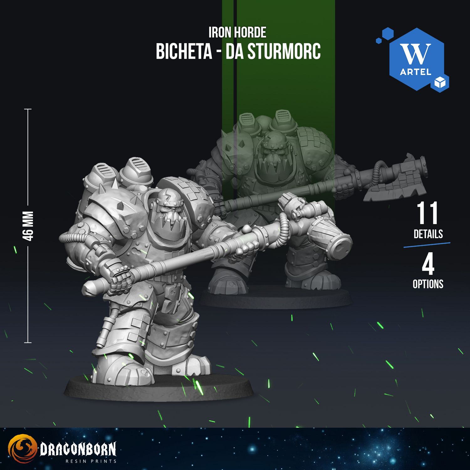 Bicheta - da Sturmorc - Iron Horde - Orks