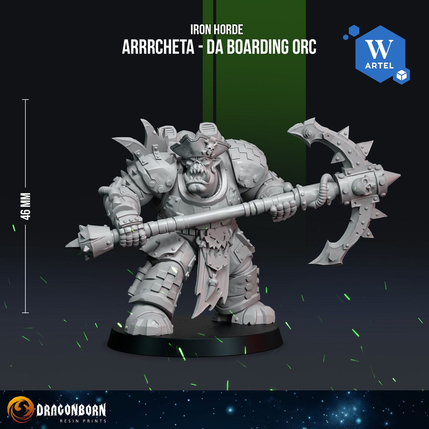 Arrr!cheta - da Boarding Orc - Iron Horde - Orks
