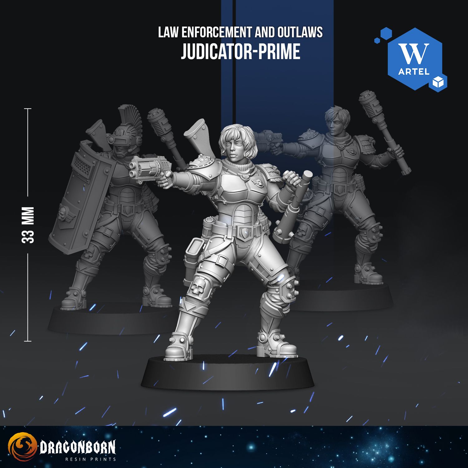 Judicator Prime - L.E.U. - Human - Militia