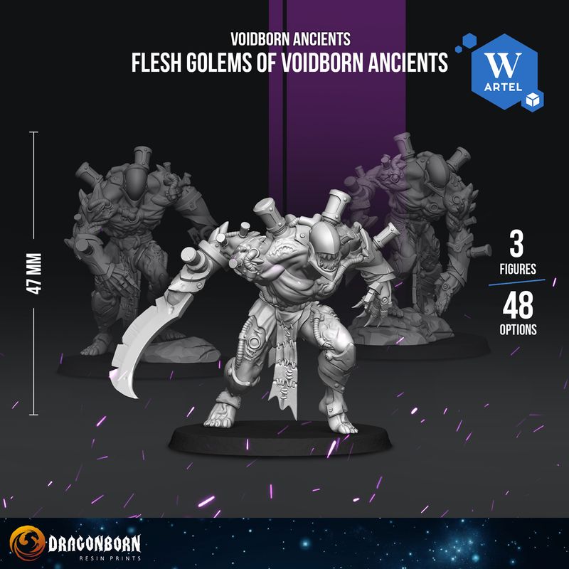 Flesh Golems of Voidborn Ancients