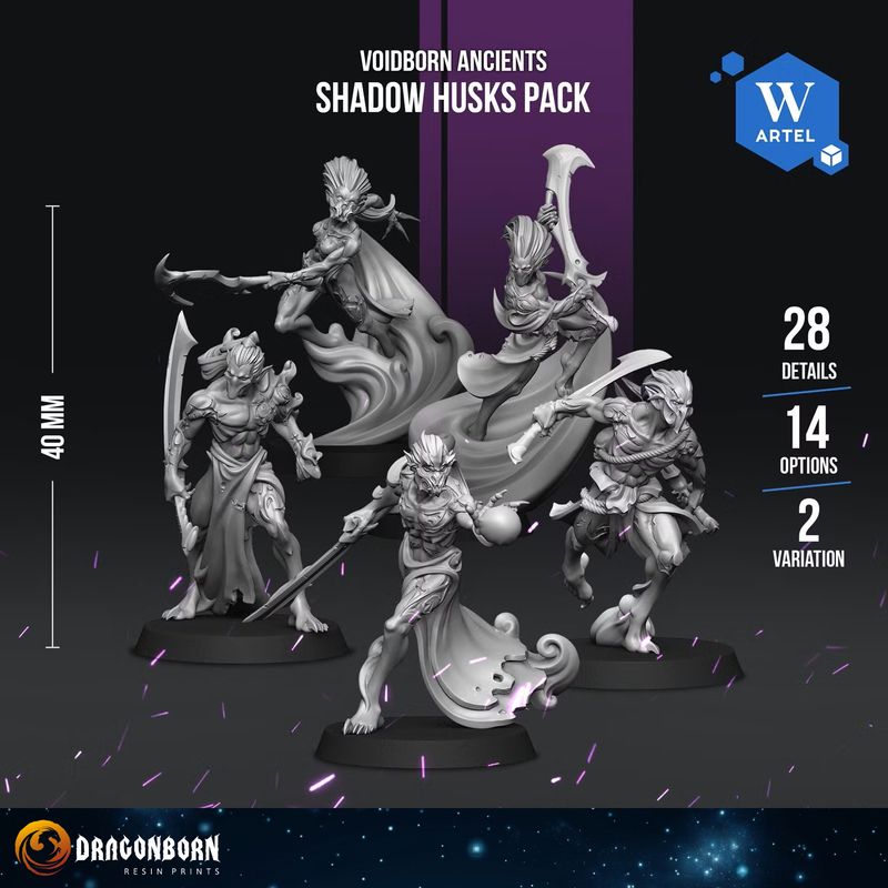 Shadow Husks Pack - Voidborn Ancients Shadow Husks Pack - Voidborn Ancients