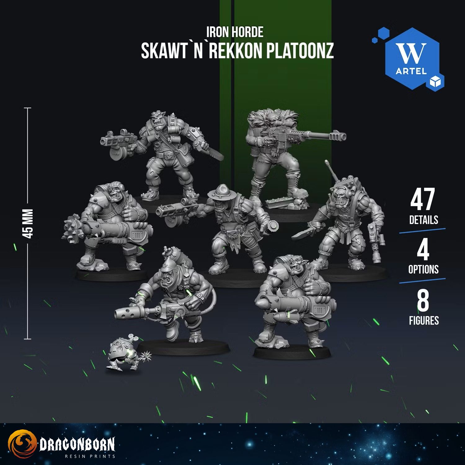 Skawt n Rekkon Platoonz - Iron Horde - Orks