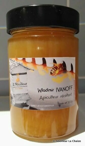 Miel de printemps en pot de 500 g