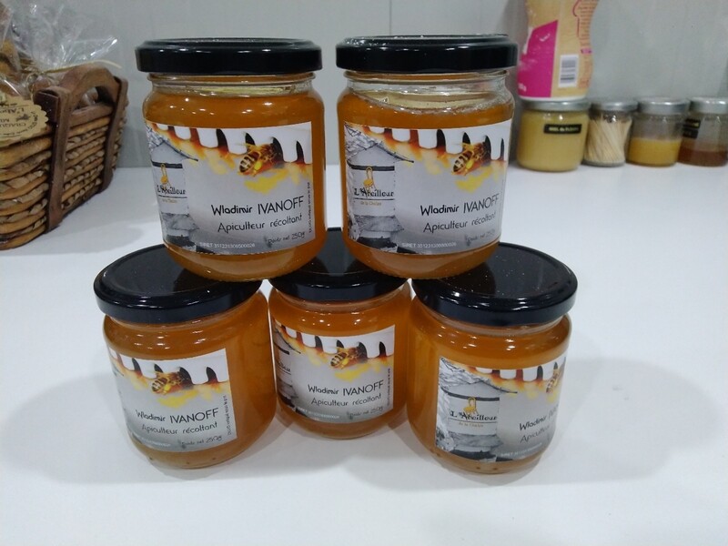 Miel toutes fleurs en pots de 250g