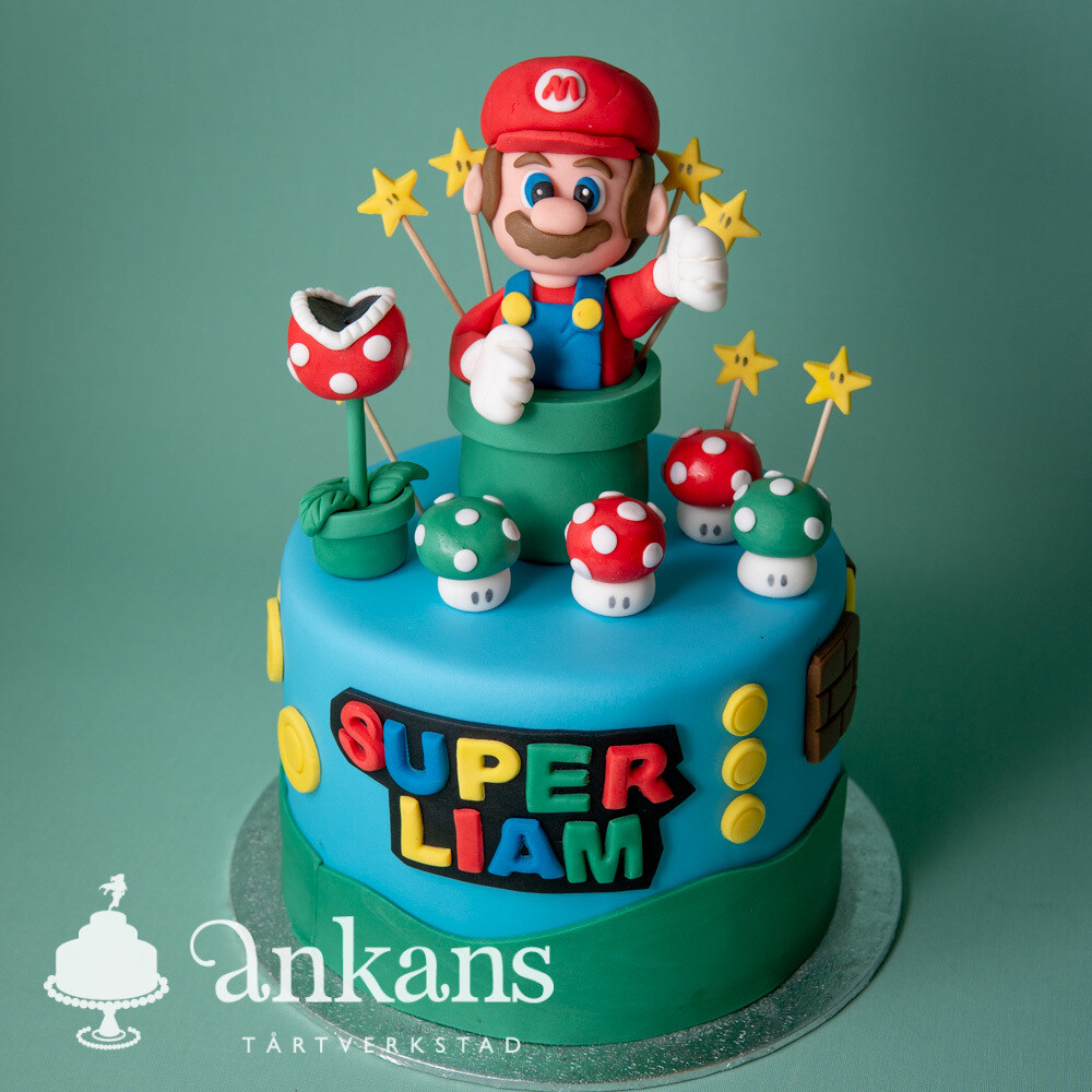 Super Mario tårta
