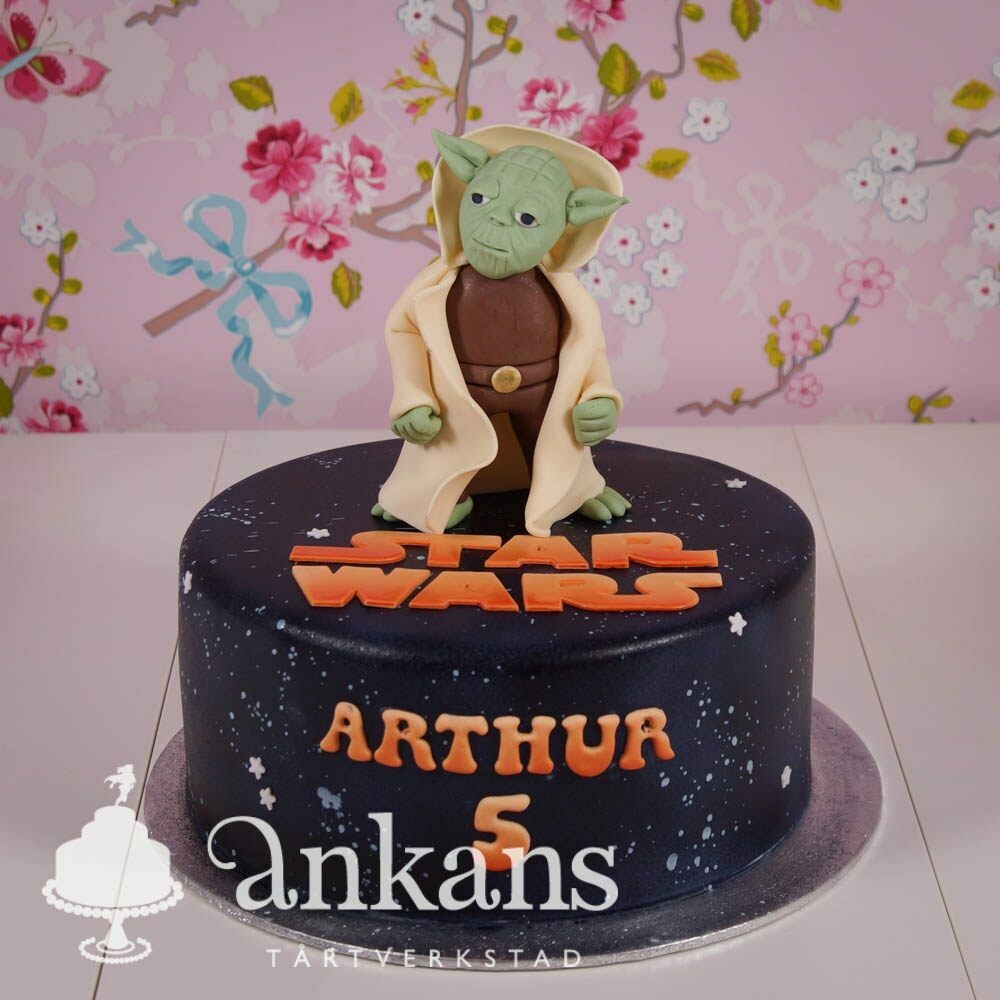 StarWars tårta med Yoda