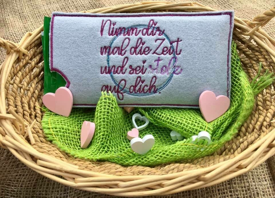 Stickdatei "Zeit"