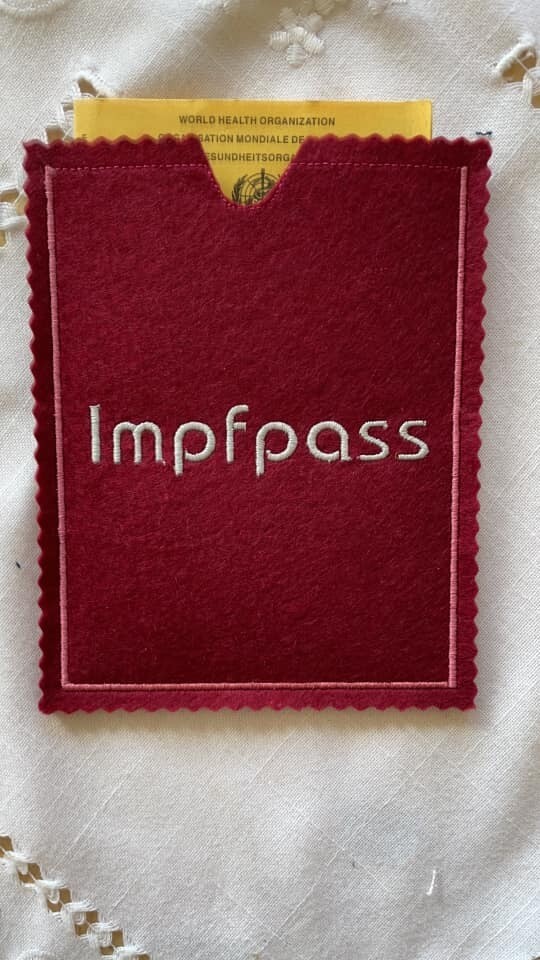 Stickdatei "Impfpass"