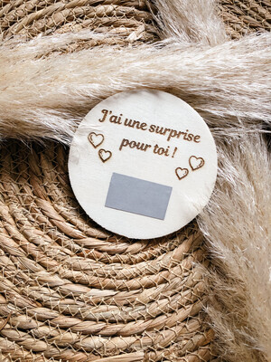 Disque surprise à gratter