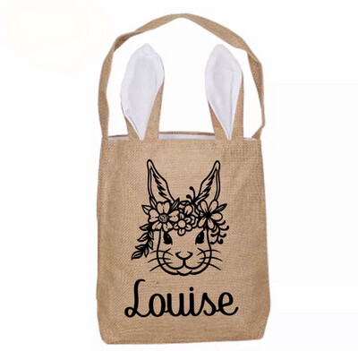 Sac Pâques en jute