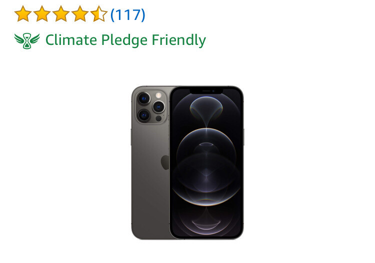 New Apple iPhone 12 Pro Max (128GB, Graphite) [𝒈𝒍𝒐𝒃𝒂𝒍 𝑼𝒏𝒍𝒐𝒄𝒌]
