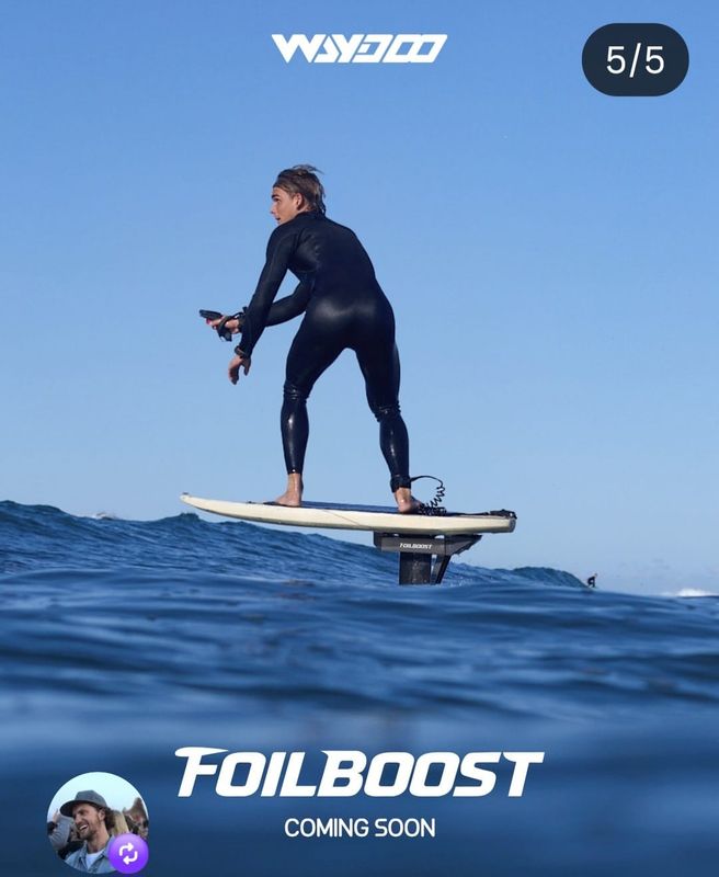 FOILBOOST das brandneue Foil Assist System von WAYDOO