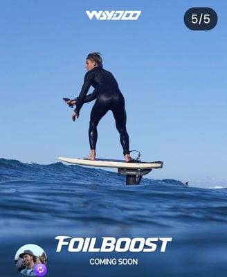 FOILBOOST das brandneue Foil Assist System von WAYDOO