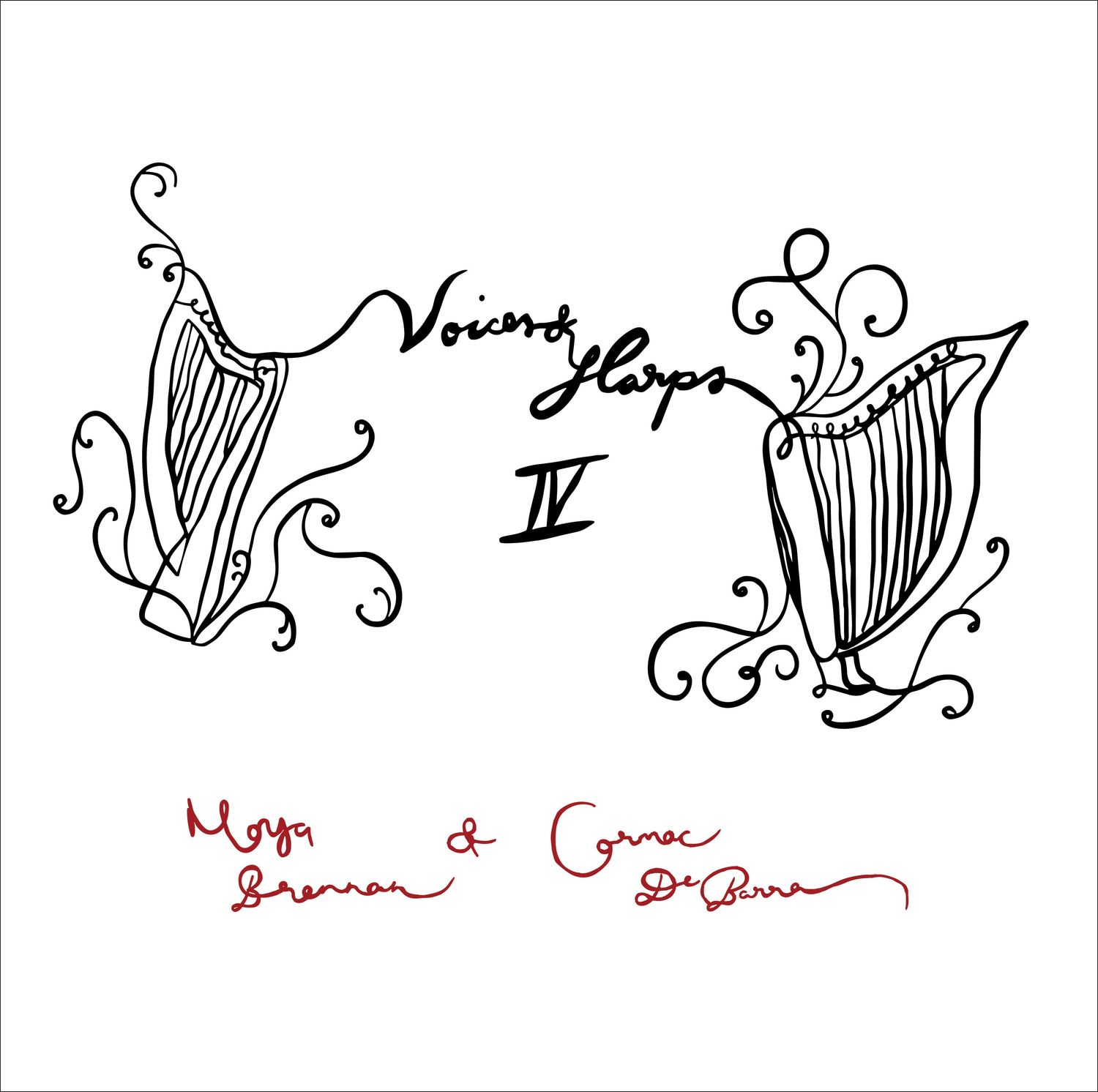Voices & Harps IV - CD - Moya Brennan, Cormac De Barra