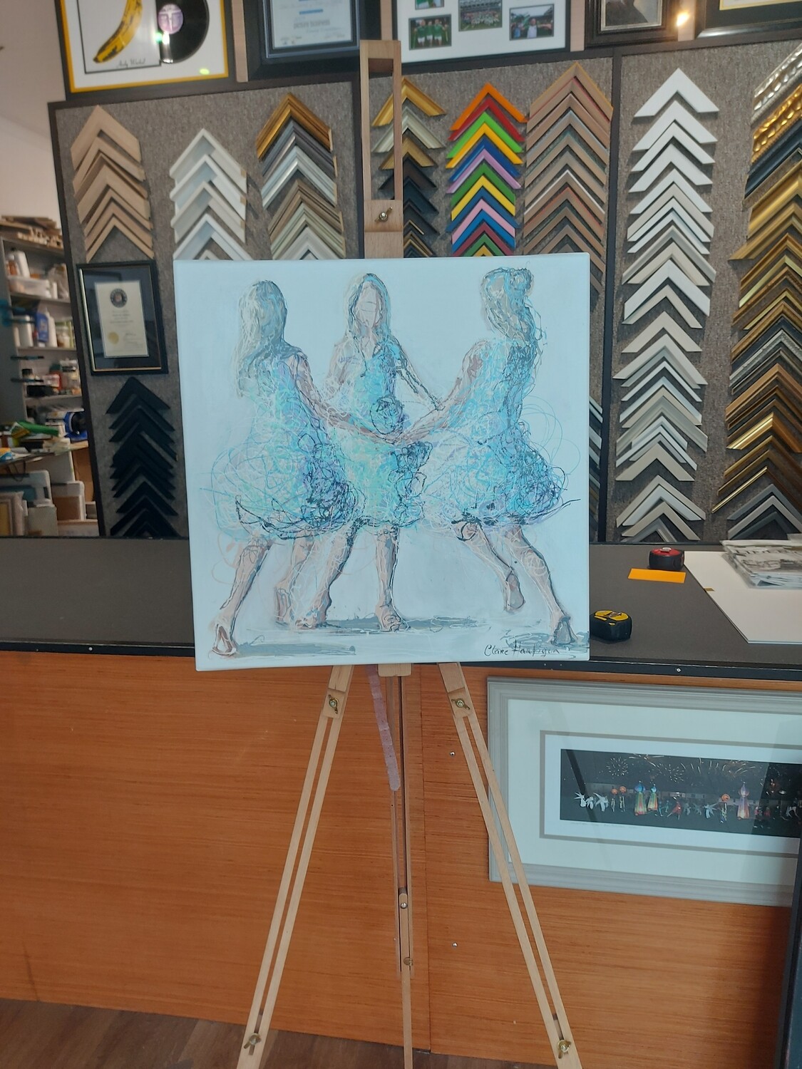 'The three of us' by Clare Hartigan