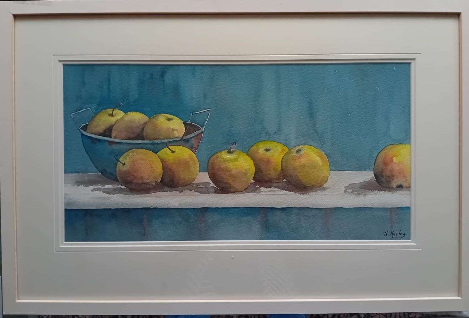 Apples on the table