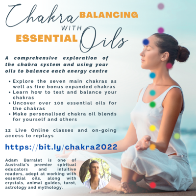 Chakra Balancing with Essential Oils Online Course