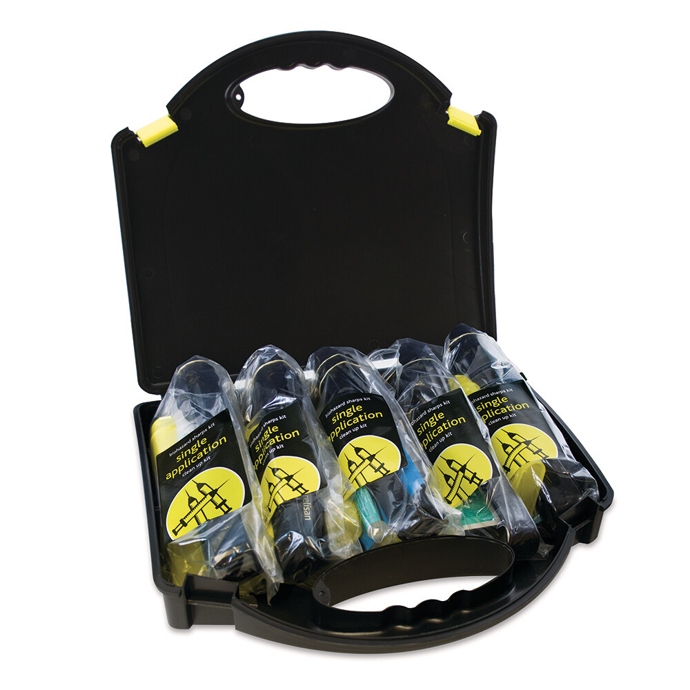 Bio Hazard Sharps Clean Up Kit (5)