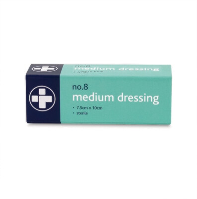 Dressings - First Aid No 8 - boxed