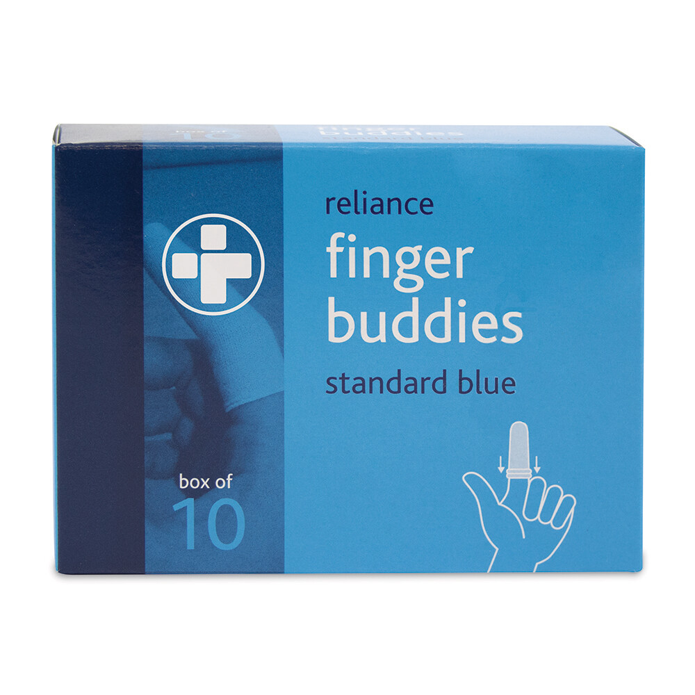 Finger Buddies Blue - Standard (10)