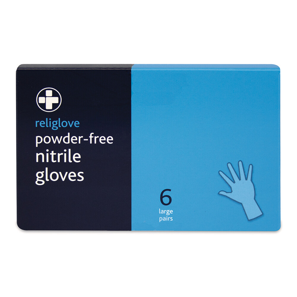 Gloves - Nitrile ( 6 prs)