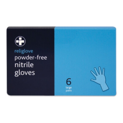 Gloves - Nitrile ( 6 prs)