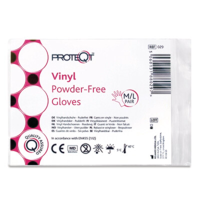 Gloves - Vinyl Powder Free ( 1 pr)