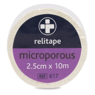 Microporous Tape 2.5 cm x 10 m
