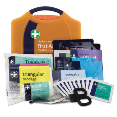 Vehicle First Aid Kit - (Up to 8 passengers)