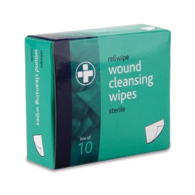 Wipes - Wound Cleansing (10)