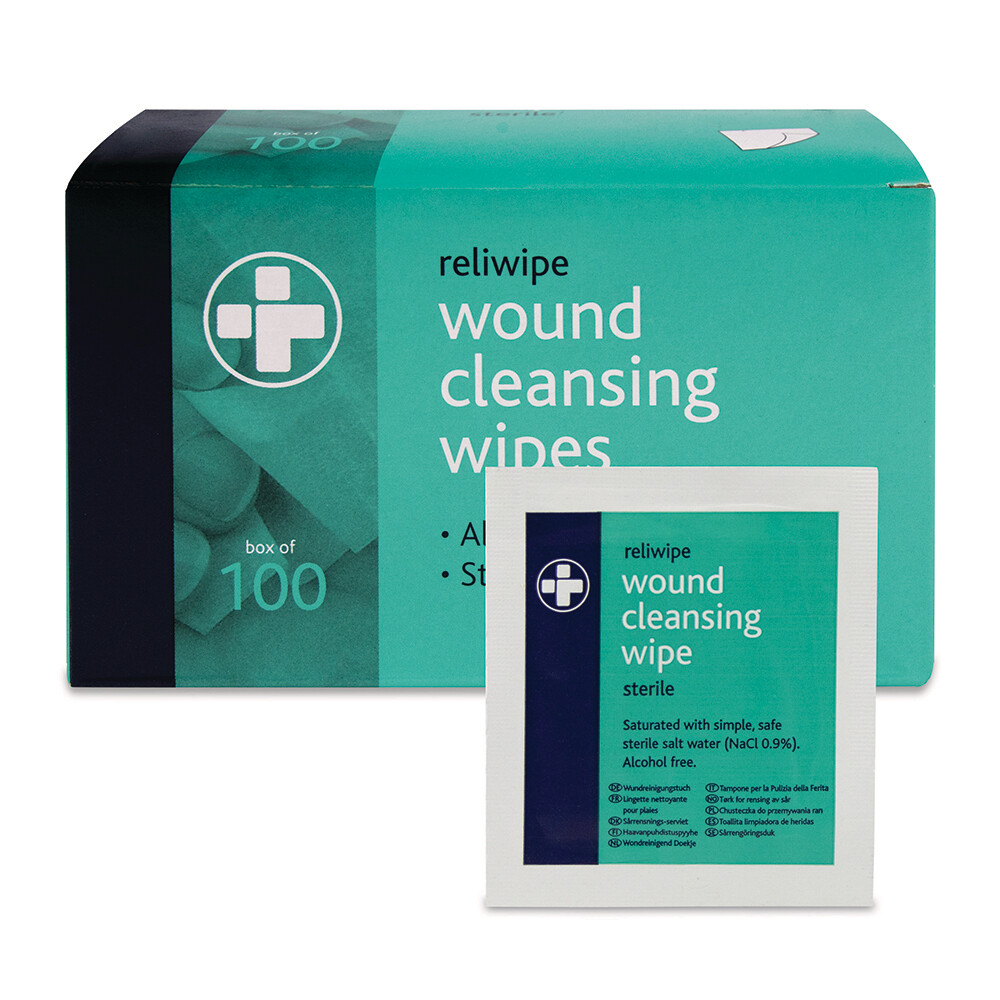 Wipes - Wound Cleansing (100)