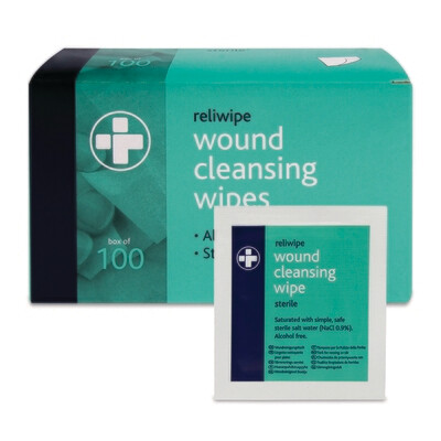 Wipes - Wound Cleansing (100)