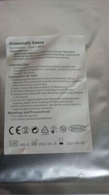Haemostatic Gauze Dressing