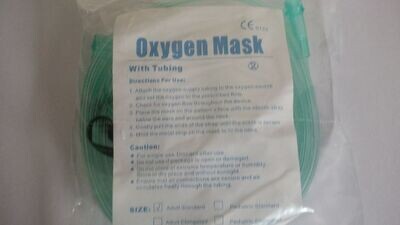 Oxygen Mask and Tube