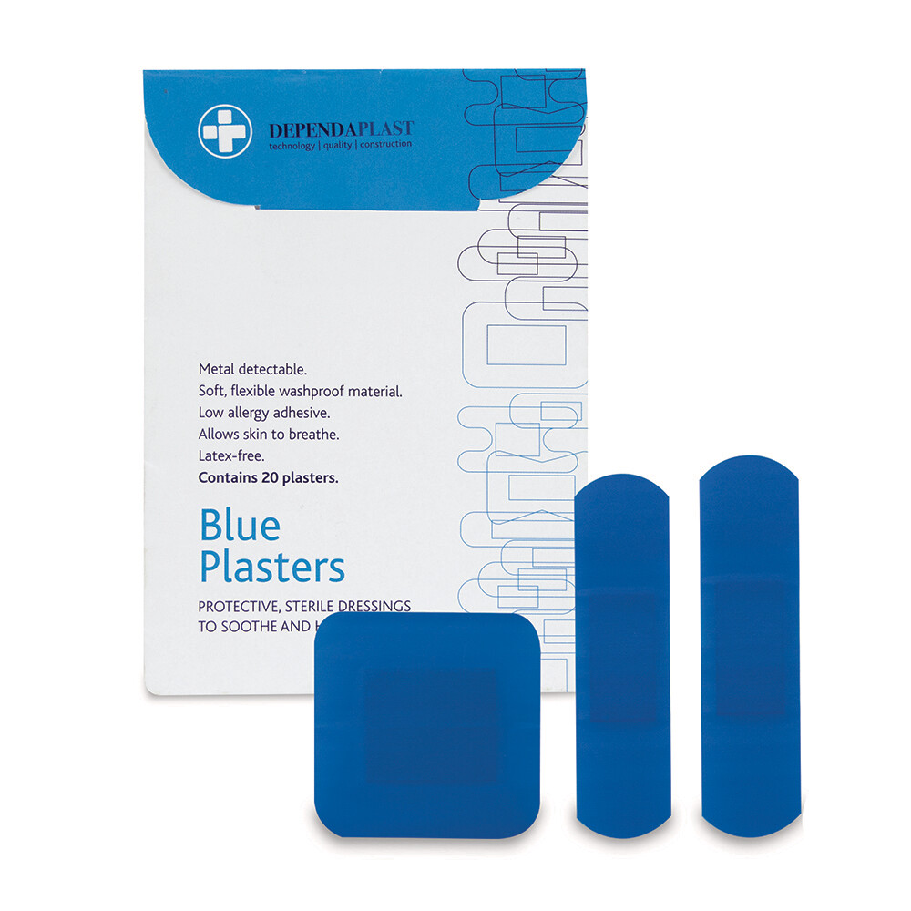Blue Catering Plasters
